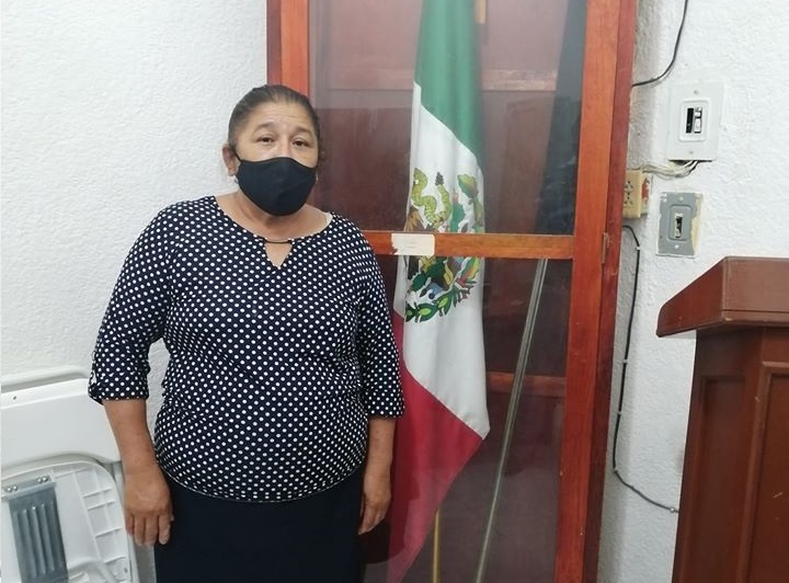 Regidora Dzul Castillo sustituye a Tun Salas, fallecido alcalde de Samahil